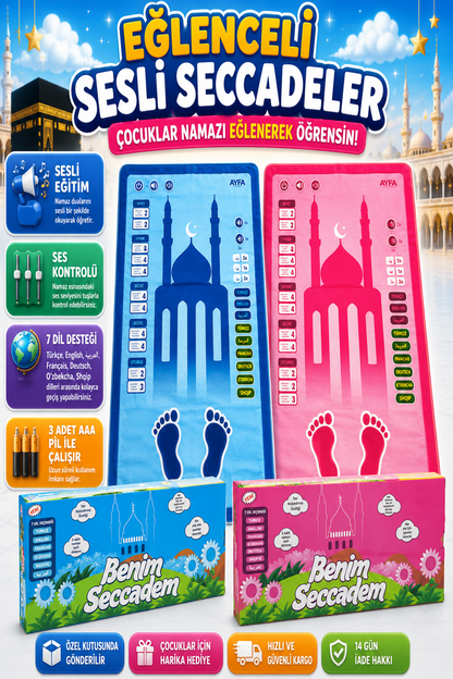 SeninSeccaden® Namaz Öğretici Akıllı Seccade™