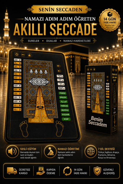 SeninSeccaden® Namaz Öğretici Akıllı Seccade™